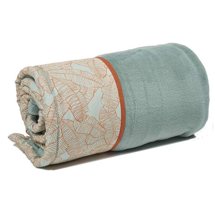 Jungle - Petite couverture vert