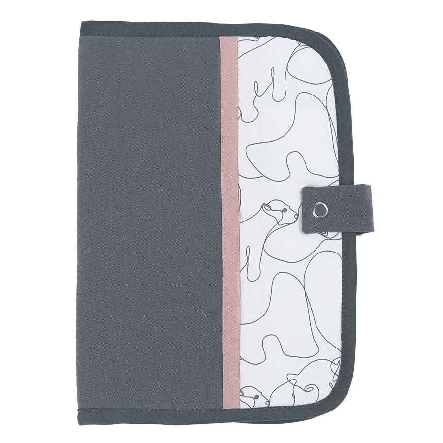 Maman ourse - Carnet de santé - liseré rose